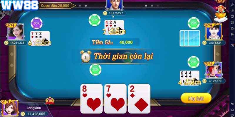 Ba cây là game bài rất thú vị, được nhiều người yêu thích