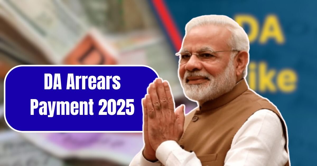 DA Arrears Payment 2025